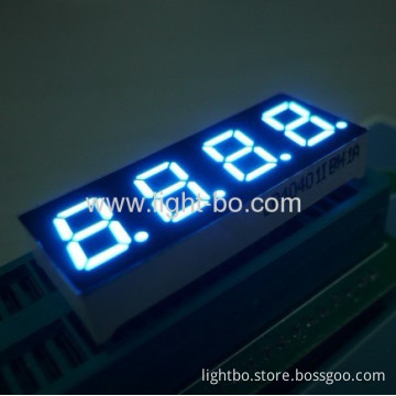4 Digit 0.4" Ultra Bright Blue 7 Segment Led Display 